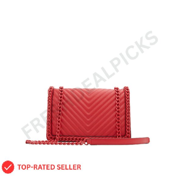 Faux Leather Crossbody Bag Adjustable Strap Chic Minimal Everyday Wear